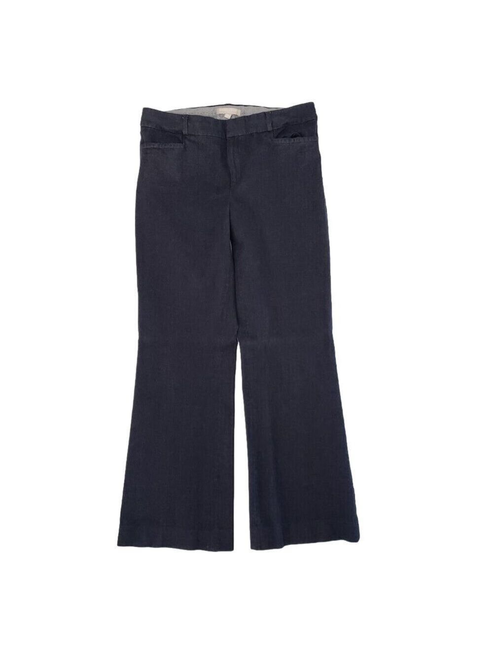 Banana Republic Sloan Fit Navy Dress Pants Women’s 12 - Picture 3 of 11